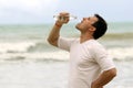 Man drinking water Royalty Free Stock Photo