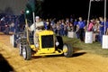 Man Driving Tractor at Pulling Competition