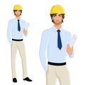 Man engineer portrait Royalty Free Stock Photo