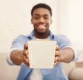 Man enjoying chinese fast food in delivery box