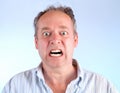 Man Enraged About Something Royalty Free Stock Photo