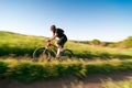 Man extreme biking Royalty Free Stock Photo