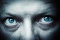 Man eye closeup. Royalty Free Stock Photo