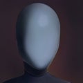 Man without a face, an impersonal man, mannequin. Anonymous portrait of a man, abstract identity. Illustration Royalty Free Stock Photo