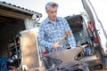 man farrier at work