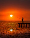 Man Fishing Background, Fishermen, Lake