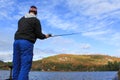 Man Fishing Fisherman Royalty Free Stock Photo