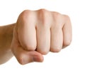 Man fist Royalty Free Stock Photo