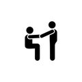 Man, fitness, gym, workout, sports icon. Element of gym pictogram. Premium quality graphic design icon. Signs and symbols Royalty Free Stock Photo