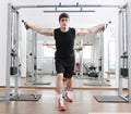 Man fitness workout Royalty Free Stock Photo