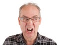 Man is Enraged about Something Royalty Free Stock Photo