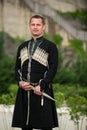 Man in Georgian national dress.