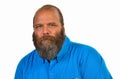 Man with groomed beard Royalty Free Stock Photo