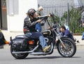 Man on a Harley