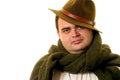 Man in hat Royalty Free Stock Photo