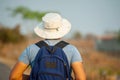 Man with hat Royalty Free Stock Photo