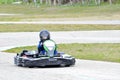 Outdoor carting race