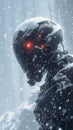 man helmet snowstorm robot overlords still endgame promotional syndicate killing algorithm