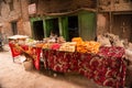 Food stall at Tihar Deepawali festival and Newari New Year in Kathmandy Royalty Free Stock Photo