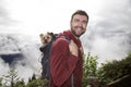 A man and his inseparable best friend Royalty Free Stock Photo