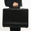 Man holding briefcase