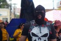 Man on a Honduras Protest against Juan Orlando Hernandez