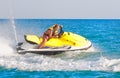 Man on jet ski