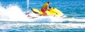 Man on jet ski Royalty Free Stock Photo