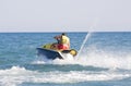 Man on jet ski Royalty Free Stock Photo