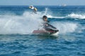 Man on jet ski Royalty Free Stock Photo