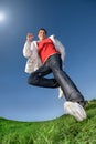 Man jumping Royalty Free Stock Photo