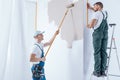 Home renovation crew Royalty Free Stock Photo