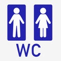 man and lady toilet sign male female symbols