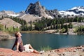 Man at the Lake Royalty Free Stock Photo