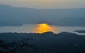 Sunset Govind Sagar Lake Royalty Free Stock Photo