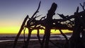 Beautiful sunset at Jalama beach