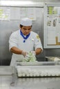 Man Making Salad