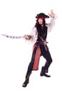 Man In Masquerade. pirate Royalty Free Stock Photo