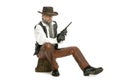 Man with a Mauser Royalty Free Stock Photo