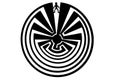 Man in the Maze Indian Symbol