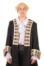 Man in medieval costume Royalty Free Stock Photo