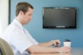 Man in meeting room Royalty Free Stock Photo