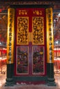 Man Mo Temple entrance, Hong Kong, Hollywood Road