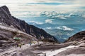 Man on Mount Kinabalu, Sabah, Borneo