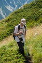 Man on Mountain Pirin