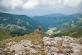 Man on Mountain Pirin