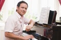 Man playing piano Royalty Free Stock Photo