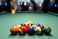 Man playing pool Royalty Free Stock Photo