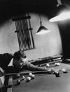 Man playing pool Royalty Free Stock Photo