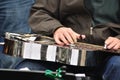 Man Playing Steel Guitar